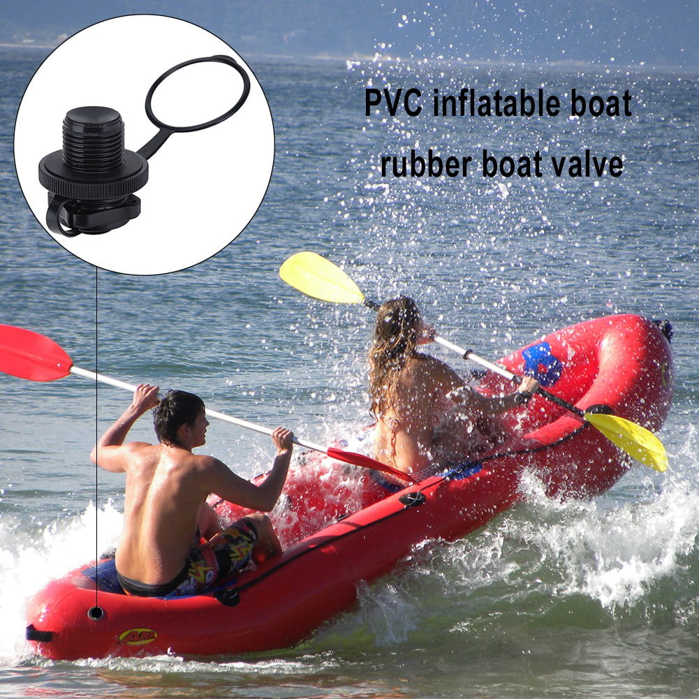 4xAir Valve Caps Inflatable Kayak Boats Boston Valve Universal Boat Tender Pools 