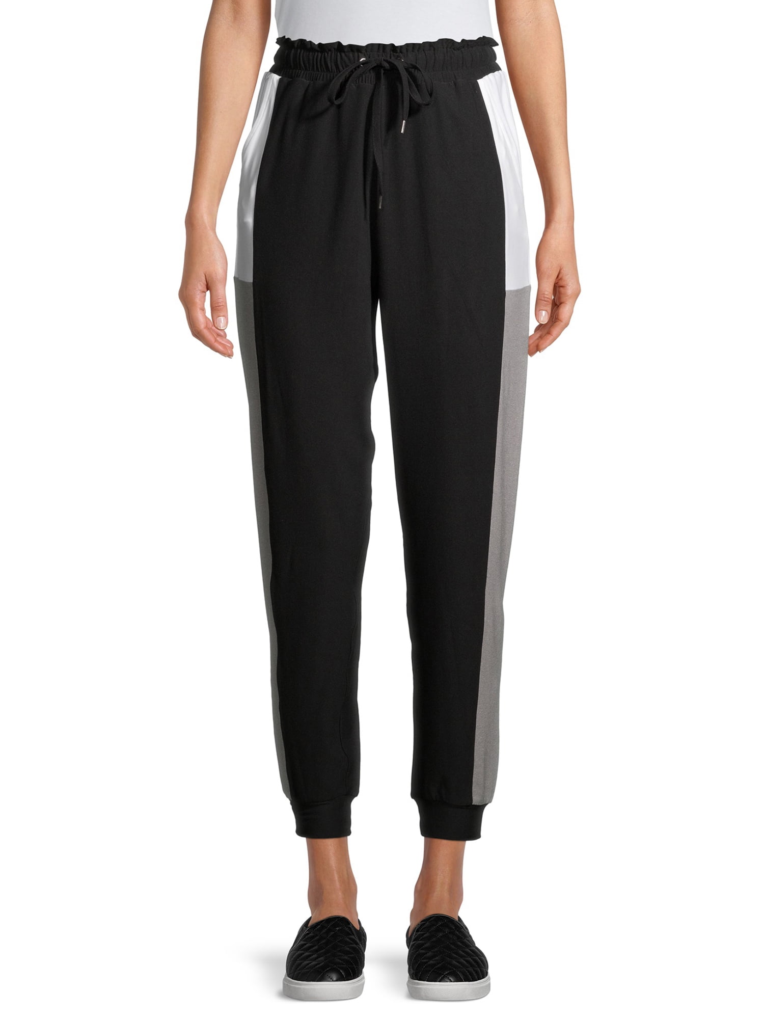 No Boundaries - No Boundaries Juniors Colorblocked Joggers - Walmart.com - Walmart.com