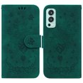 thumbnail image 2 of Compatible with OnePlus Nord 2 5G Wallet case, Credit Card Holder,Flip Book PU Leather Wristband Shockproof Phone Case Cover Cellphone for Women Men for OnePlus Nord 2 5G,Green, 2 of 8