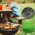 thumbnail image 6 of Fire Pit Mat Blcak Round Stove Fire Mat Fireproof 3-Layered Thicken Ember Mat Reusbable Grill Deck Protector Waterproof Grill Pad Mat Fire Pit Heat Pad for Outdoor BBQ Deck Floor Lawn 36Inch, 6 of 8