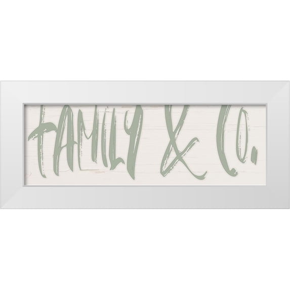 Murdock, Ramona 18x9 White Modern Wood Framed Museum Art Print Titled - Family and Co.