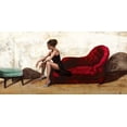 thumbnail image 2 of Antinori, Andrea 32x18 Black Ornate Wood Framed with Double Matting Museum Art Print Titled - The Red Sofa, 2 of 4