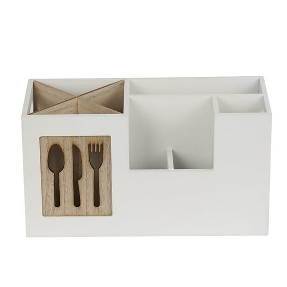 Wooden Kitchen Utensil Holder for Countertop