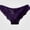 Purple, variant on Lumosvexa Women's Lace Panties Lightweight Low Waist Bowknot Cute Casual Daily Wear Briefs XL