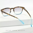thumbnail image 7 of 4 Pairs of Women BIFOCAL Tortoiseshell Blue Reading Glasses 2.50 Gradient Gray Men Square Sunglasses Spring Hinge Readers +2.50, 7 of 7