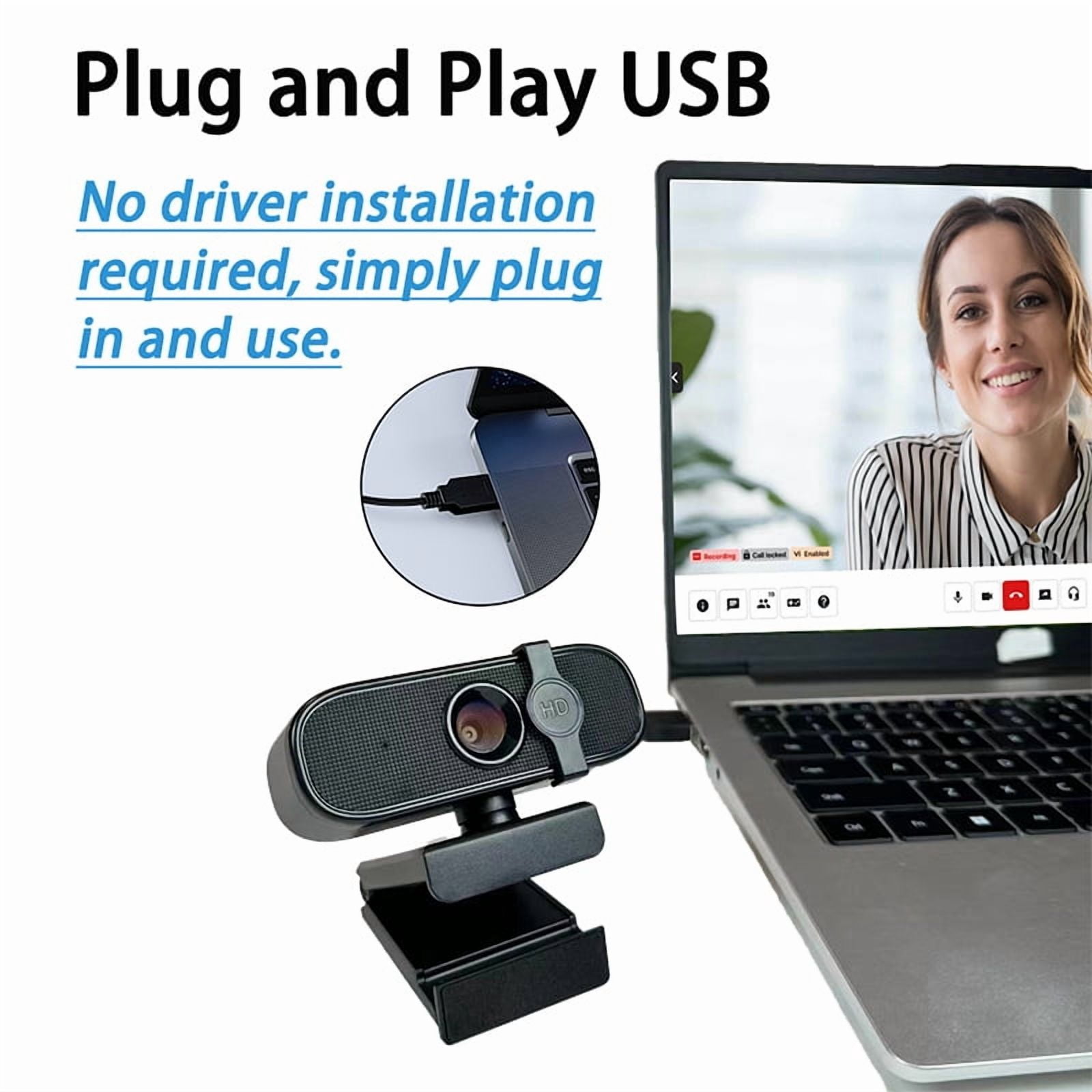 WEBCAM 4K/2K/1080P U autofocus, suitable for video conferencing webcast.  and play, built-in noise reduction micropho
