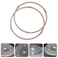 thumbnail image 2 of Tineasur 2-Pack Microwave Turntable Holder Replacement in Coffee Color for Smooth Rotation, 2 of 4