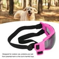 thumbnail image 4 of Dog Sunglasses,   Doggy Glasses Soft Frame Windproof Dog Goggles with Adjustable Straps for Dogs Outdoor Riding Driving Cycling Motorcycle, 4 of 7