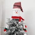 thumbnail image 2 of Moyic Colgante de árbol, adorno de Navidad, adorno de decoración de Navidad, accesorio de fiesta multiusos, decoraciones para festivales Kits de decoración para fiestas Muñeco de nieve de mano larga, 2 of 6