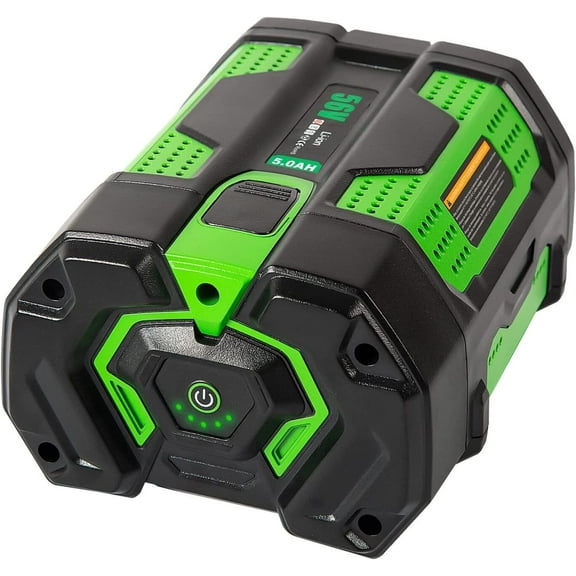 5.0Ah Replacement for EGO 56V Lithium Battery BA2800T BA2800 5000mah with Fuel Gauge, Compatible with Ego 56V Power Tools & Charger