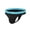 1Pack:Black, variant on Men's Sexy G-String Comfortable Breathable Tagless Bulge Enhancing Fixed Position Green M