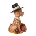 thumbnail image 3 of Turkey Taster - Dog with Pilgrim Hat Figurine, 3 of 4