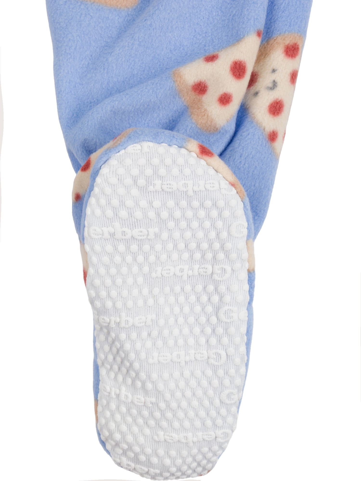Gerber Baby and Toddler Neutral Microfleece 2-Way Zipper Blanket Sleeper Pajamas, 2-Pack, Sizes 0/3 Months - 5T
