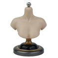 thumbnail image 3 of Support de Buste pour Homme Femme 1/6 Présentoir Base Demi-Poitrine Modèle Plateforme PVC pour Perruques Femme B, 3 of 7