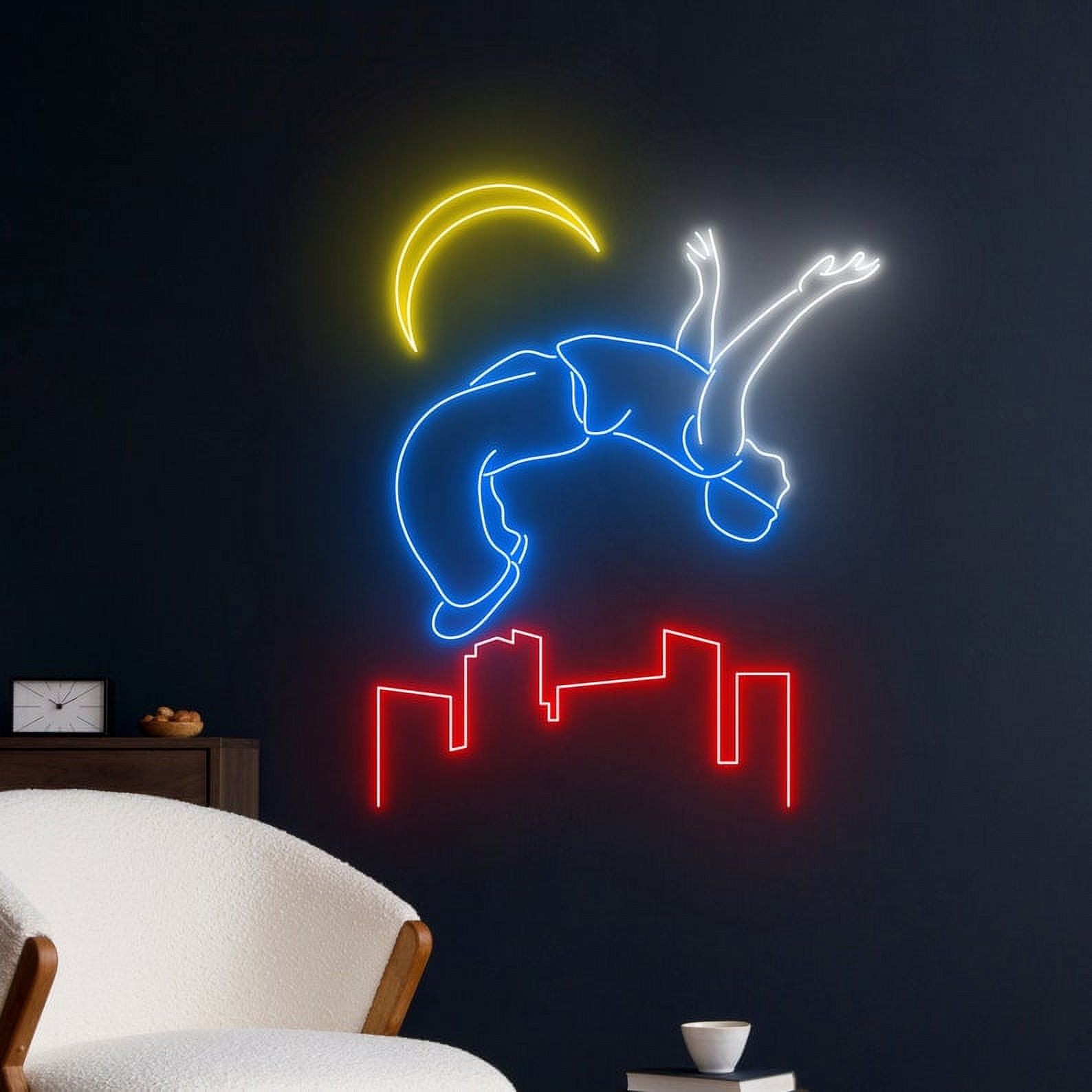 Handmadetneonsign Parkour Aesthetic Neon Sign, Parkour Led Sign, Parkour Led Light, Parkour Neon
