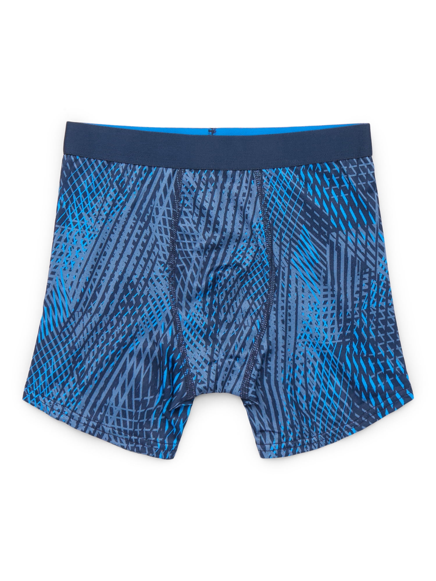 Athletic Works Boys Mesh Performance Boxer Brief Underwear, 5-Pack, Sizes S-XL