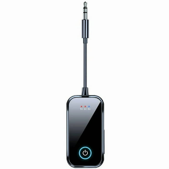 Bluetooth 5.4 Audio Transmitter and Receiver 2 in 1 Wireless Aux Audio Adapter Bluetooth Transmitter for Car Headphones