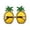A, variant on Novelty Pineapple Shaped Sunglasses for Women & Men, Tropical Party Glasses for Summer Beach Luau, Photo Booth Props (Size/Style as Pictured)