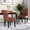 Light Brown, variant on Soft - padded seats | Hosting casual or formal events | Savor meals with ultimate comfort