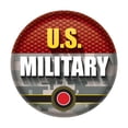 thumbnail image 1 of Beistle BT096 2 in. U.S. Military Button, 1 of 1