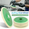 thumbnail image 4 of 10-Pack 125mm Wool Buffing Discs for Polishing and Finishing Tasks, 4 of 5