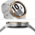 thumbnail image 4 of Anillo de reloj de metal compatible con Samsung Galaxy Watch4 44Mm, protección contra rayones Caja de metal estilo E, 4 of 6