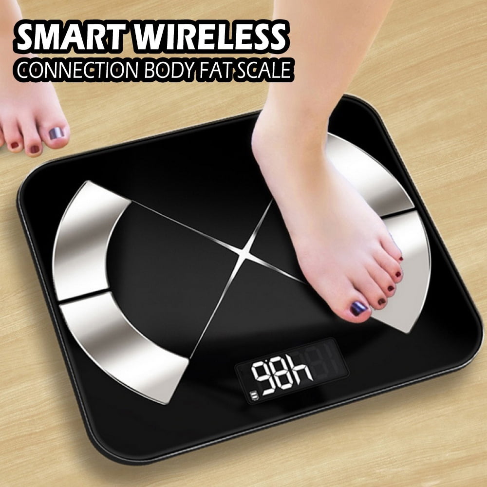 Body Fat Scale Smart BMI Scale LED Digital Bathroom Wireless Weight