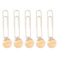 thumbnail image 1 of MasteelfCA 5pcs Office Note Clips Paper Clips Files Holding Clips Metal Paper Clips, 1 of 7