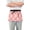 Cute White Daisy, variant on Luxury Black Rose Server Apron with 3 Pockets Waterproof Waitress Waist Short Apron for Man Woman 12 Inches
