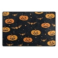 thumbnail image 2 of Adorable Pumpkin Lantern Soft Polyester Area Rug 31''x20'', Non Slip, Memory Foam, Water Absorbent, 2 of 7