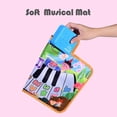 thumbnail image 2 of Tapete Musical De Piano Portátil Para Niños, Juguetes Musicales, Tapetes De Música, Teclado, Tapete De Baile, Regalo Para Bebé Eigraketly OD014927-01, 2 of 6