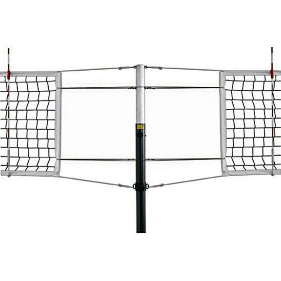Frontier Steel Side-by-Side Double Court Competition Volleyball Set