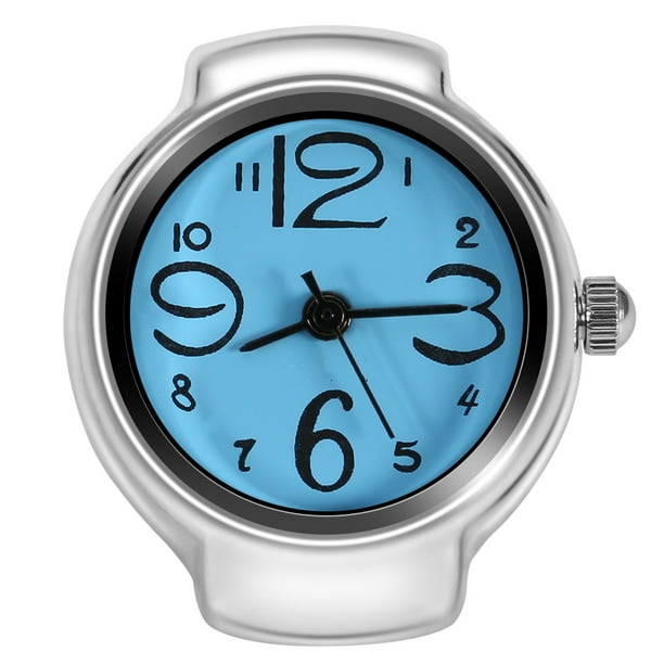 Reloj, 1 Pieza Reloj de Anillo de Moda para Hombres y Mujeres Reloj con Anillo para Dedo Eleva tu Experiencia Jadeshay A