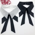 thumbnail image 3 of Detachable Dickey Collar Bow Tie Fake Collar Lapel False Collar Choker Peter Pan Necklace for Women Girl, 3 of 3