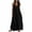 Black_Dress, variant on Cotton Linen Dresses for Women Summer Lounge Maxi Dresses Casual Button down Boho Dress Loose Plus Size Sundresses