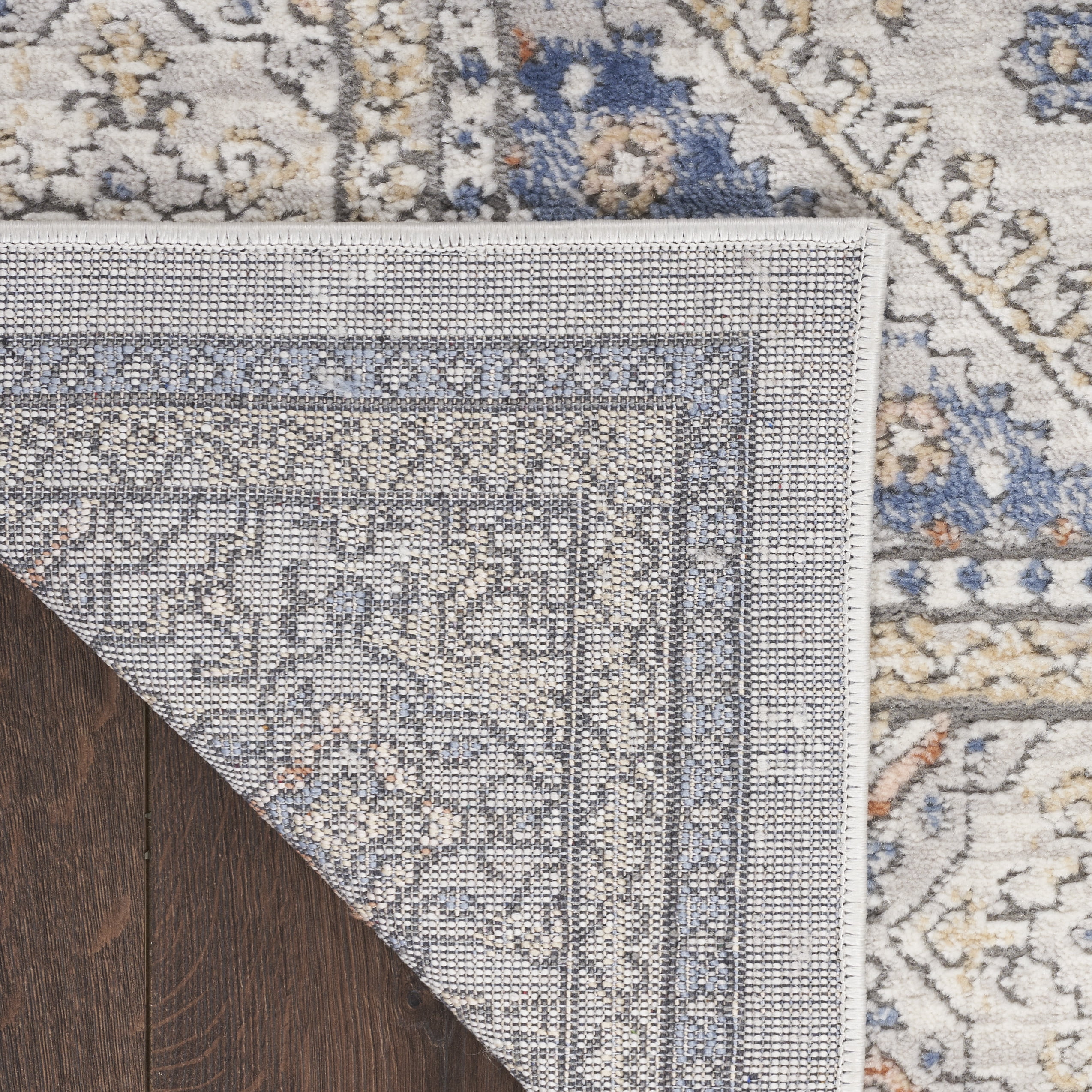 Nourison Home Series 4 Persian Grey/Blue 9' x 12' Area Rug (9x12)