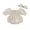Khaki, variant on Sylvamorning Baby Girls Bubble Romper Short Sleeve Plaid Print Square Neck Smocked Bodysuit with Headband 3M 6M 9M 12M 18M Newborn Infant Cute Clothes for Casual Daily