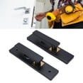 thumbnail image 4 of Keyed Entry Door Lock Lever, Matte Black Interior Entry Door Handle with Lock and Key, Silent Aluminum Alloy, Fluently Open and Close, 4 of 7