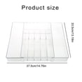 thumbnail image 5 of Ywmsfl Kitchen Utensils and Silverware Organizers Multiple Compartment Cutlery Drawer Tray Sturdy Kitchen Tablewares Organizers, 5 of 8