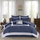 thumbnail image 1 of Comfort Spaces - Acogedor juego de edred&oacute;n de dise&ntilde;o cl&aacute;sico moderno, ropa de cama alternativa al plum&oacute;n para todas las estaciones, fundas a juego, 1 of 15