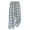 Blue, variant on Bowake Plaid Pajama Pants Women Casual Comfy Wide Leg Pajama Pants Elastic Waist Lounge Bottoms Pants with Pockets