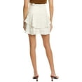 thumbnail image 2 of IRO womens  Rakley A-Line Skirt, 40, White, 2 of 3
