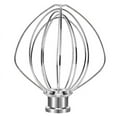 thumbnail image 1 of Convient pour K45WW Fouet Métallique Compatible avec Accessoires de Mixeur KitchenAid Fouet en Acier Inoxydable Tête Inclinable Support de Mixeur Remplacement Ballon à Farine Gâteau, 1 of 4