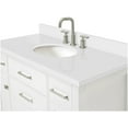 thumbnail image 5 of Ariel H043swqovo Bristol 43" Free Standing Single Oval Basin Vanity Set - Grey, 5 of 7