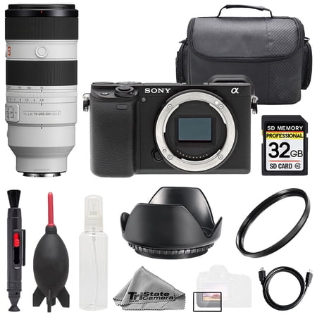 Sony Alpha a6400 + FE 70-200mm f/2.8 GM OSS II Lens +32GB + Bag+ UV Filter- Basic Kit (International Version)