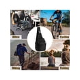 thumbnail image 6 of Gustave Travel Crossbody Sling Bag for Men Chest Pack Backpack Compact EDC Small Sling Shoulder Daypack Outdoor Sport Bags, 6 of 9