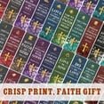 thumbnail image 5 of Neasyth 48Pcs Bible Bookmark with Bible Verses, Inspirational Christian Bookmarks for Women & Men Reading Lover, Church Supplies, 5 of 8
