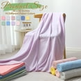 thumbnail image 6 of Pastel Fleece Blankets Bulk 50 X 60, Soft Lightweight Throw Blanket Kit Cozy Blankets Bulk for Bed Sofa Couch Warm Pet Fleece Blanket Set for Wedding Homeless Home Office Travel Gift for Seasons, 6 of 6