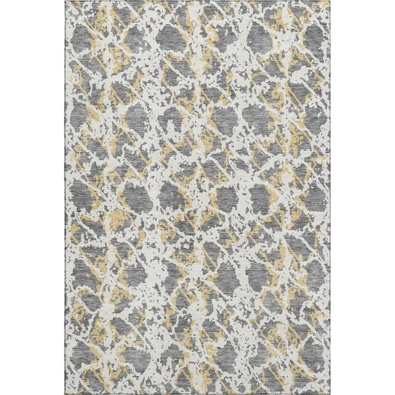 Dalyn Rugs Premium Machine Washable Mayfield AMF969 Gray 9' x 12' Rug