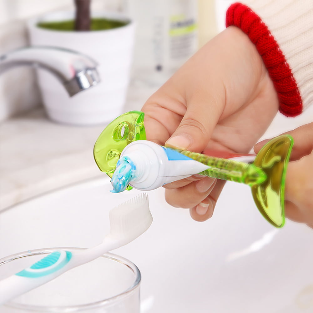 Shape Sealing Clip Peelers Home Accessories Bathroom Tool Toothpaste Dispenser 
